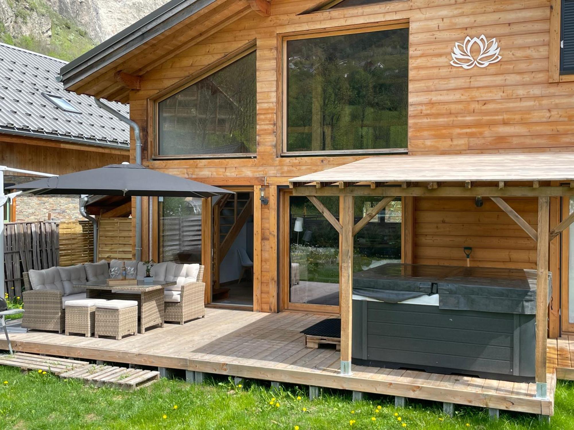Chalet Le Lotus Blanc Les Deux Alpes Exterior foto